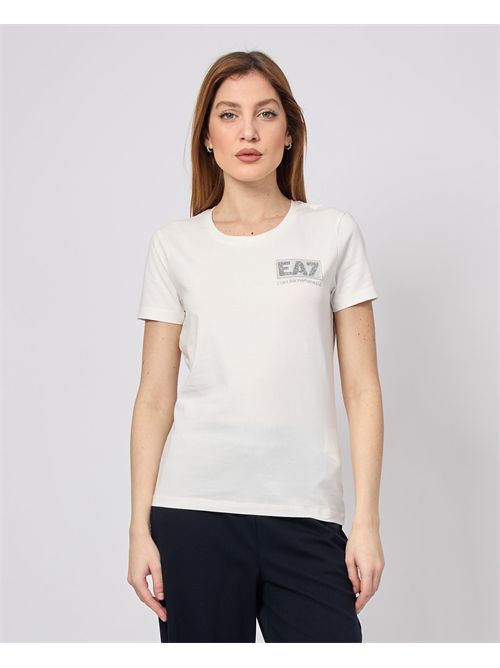 T-shirt en coton coupe décontractée EA7 EMPORIO ARMANI EA7 | 7W000492-AF10373U0005